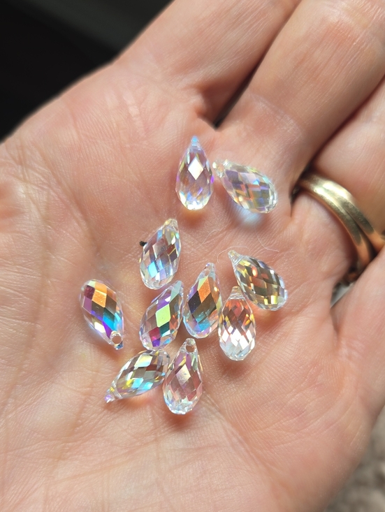 Swarovski Jewelry - Crafting Supplies, Swarovski Crystal Briolettes